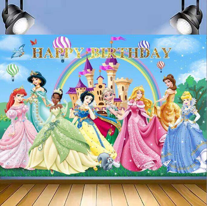 Princess Party 3D Name Letter or Number Princesses Birthday - Etsy