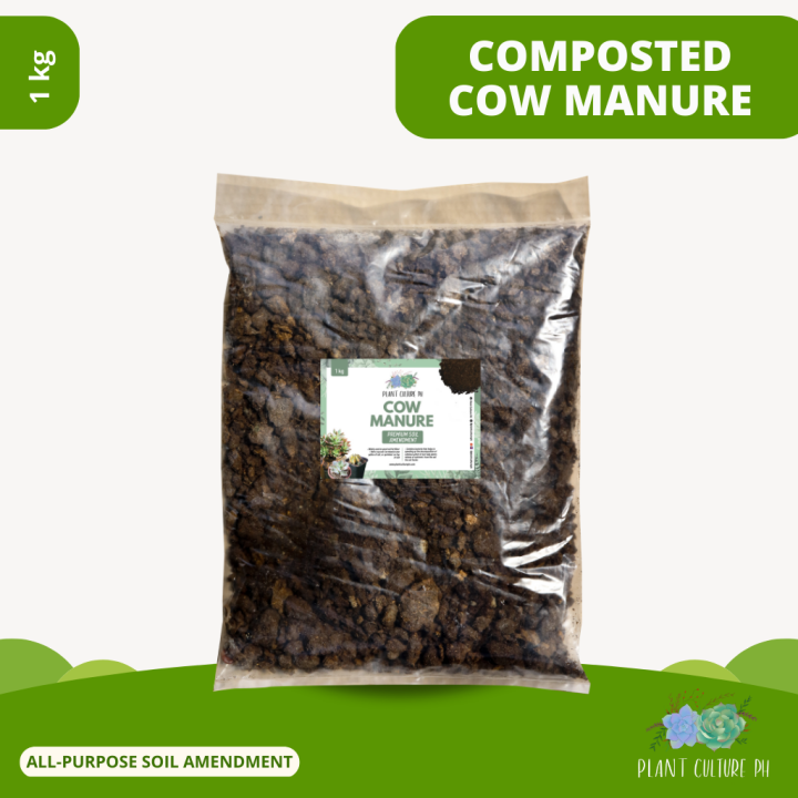 Composted Cow Manure All Purpose Soil Amendment 1kg By Plant Culture PH