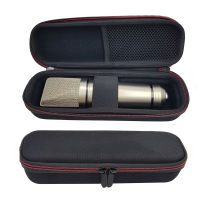 Black Hard Eva Frosted Drawstring Condenser Mi Storage Box Bag Shockproof Travel Portable Microphone Zipper Case