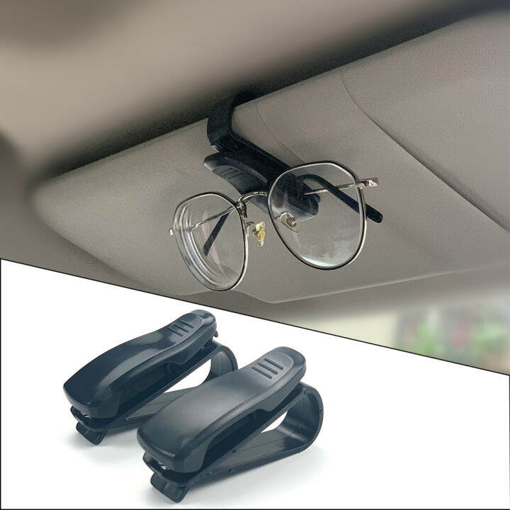 Car sun visor glasses clip Car Sunglasses Holder Car Glasses Cases