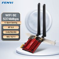 Wi-Fi 6E 5374Mbps AX210อินเทลสำหรับ Bluetooth5.2 802.11AX 2.4G/5G/6Ghz เครือข่ายอะแดปเตอร์ PCIE ไร้สายการ์ด Wifi Win10รองรับเครื่อง PC/11