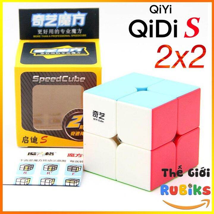 Rubik 2x2 QiYi QiDi S Khối Lập Phuong Rubic 2x2x2 2 Tầng Đồ Chơi Thông ...
