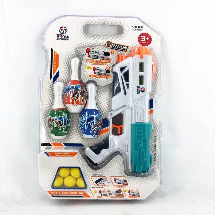 Kingtoys Pin Knock Down Shooting game Ball Shooter Good Quality Lazada PH