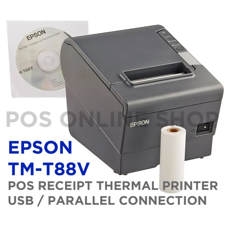 EPSON TMT88V Thermal POS Receipt Printer USB / Parallel Connection Only Lazada PH