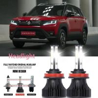 หลอดไฟหน้ารถยนต์ LED LAI 40w 6000k สีขาว สําหรับ SUZUKI VITARA 1997-2023 2PCS