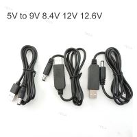 USB DC 5V to USB 9V 8.4V 12V 12.6V Step UP Module Power Boost Line power supply cable adapter Converter 5.5X2.1mm for router YB1TH