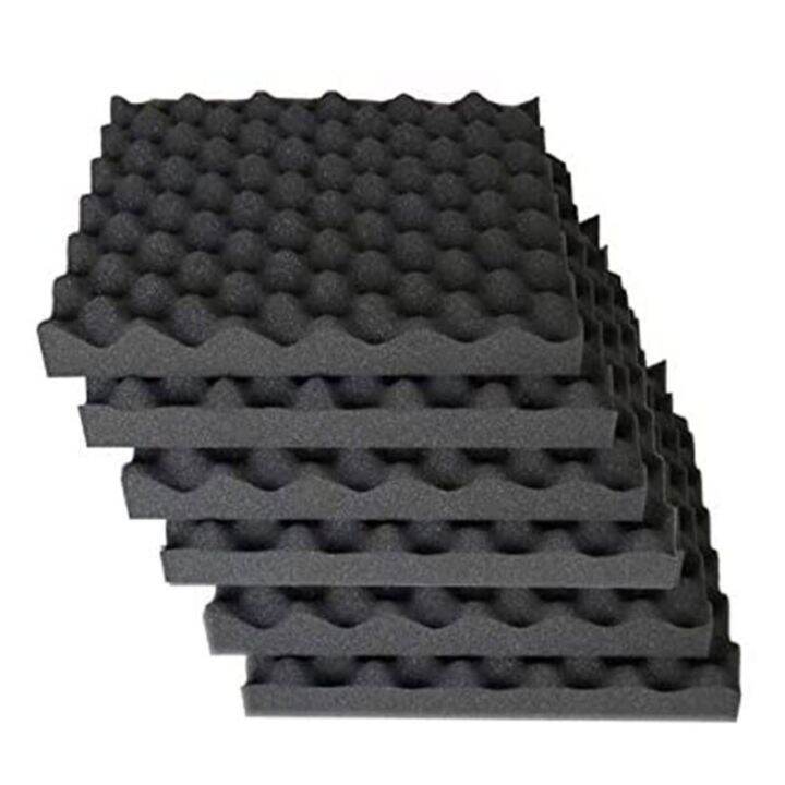 6x/12x Egg Crate Panels Acoustic Foam 12