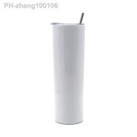 Personalized Sublimation Blank White Tumbler Bottle With Lid and Straw 12OZ Stainless Steel Insulated for Custom Logo