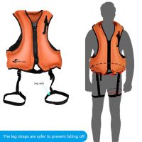 Inflatable Snorkeling Vest Kayak Inflatable Buoyancy Vest Adults Snorkeling Jackets Suitable For Swimming Water Sports Beginners  Life Jackets