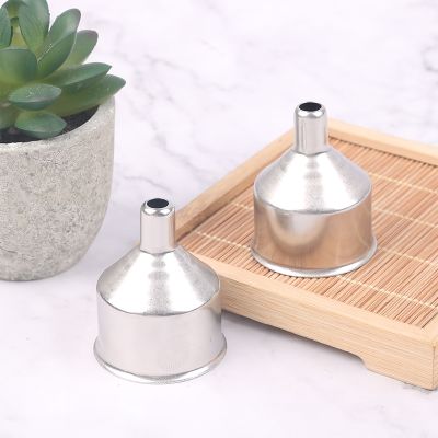 【CW】 2Pcs Funnel Small Mouth Funnels Bar Wine Flask mouth Accessories