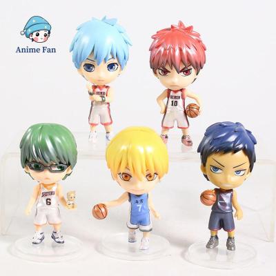 ANIME FAN อัตสึชิ อาโอมิเนะ โบคุโตะ เคนมะ รูปปั้นอะนิเมะ ทีมบาสเกตบอล โมเดลหุ่น ของเล่นเด็ก Ryota 7-10 ซม. ของสะสม Kise รุ่น Q ของเล่นตัวเลข Anime Kurokoand#39;s Basketball Haikyuu Action Figure โมเดล PVC