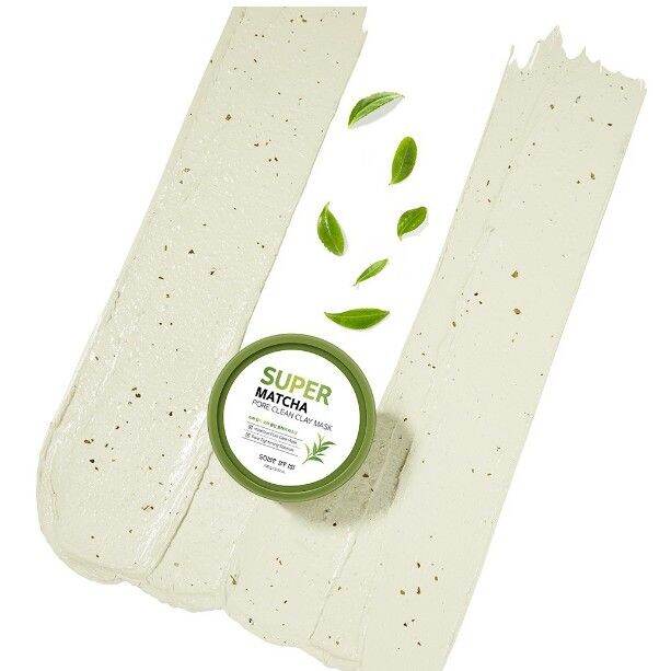 some-by-mi-super-matcha-pore-clean-clay-mask-100g-มาส์กโคลนมัจฉะ-เนื้อนุ่ม-ขจัดเซลล์ผิว-กระชับรูขุมขน