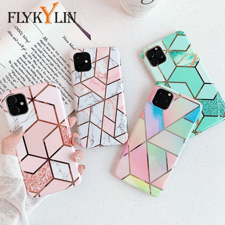 16-digits-flykylin-แหวนยืนกรณีสำหรับ-iphone-11-pro-max-x-xs-xr-7-8พลัส6วินาที-se-2ปกคลุมสำหรับหัวเว่ย-p30-pro-p20-lite-ซิลิคอนหินอ่อน-c-oque