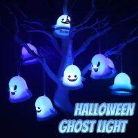 【Fun party】 Halloween Ghost Night LightColorful Table Top Decoration OrnamentHalloween Party Ghost2022Gift