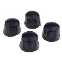 4Pcs Rubber Dust Cover Caps for 50CC 70CC 110CC 125CC Quad Bike ATV (Black)