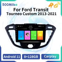 Carplay Stereo for Ford Transit Tourneo Custom 2013-2021 Car Radio 2 Din Android Multimedia Player Screen Head Unit Navigation