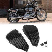 Motorcycle  Cover Covers Side Frame Guard / Side Battery Cover Cap  For Harley Sportster 883 1200 XL 2004-2013