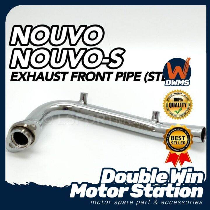 YAMAHA NOUVO / NOUVOS EXHAUST FRONT PIPE (STANDARD) EKZOS MUFFLER PIPE