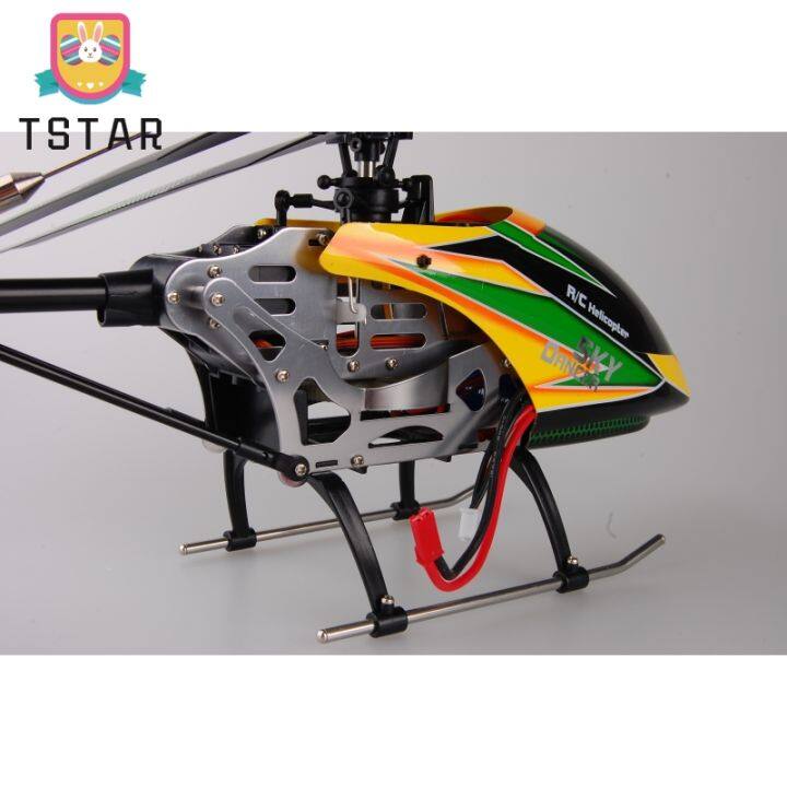 tstar-จัดส่งรวดเร็ว-wltoys-ขนาดใหญ่-v912-4ch-ใบเดี่ยวรีโมตคอนโทรลอาร์ซีเฮลิคอปเตอร์ด้วย-gyro-rtf