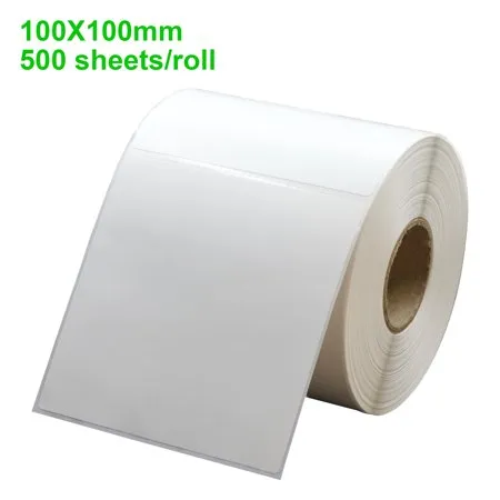 500 pcs Thermal Sticker 100x100mm Labels For Sellers High Quality For ...