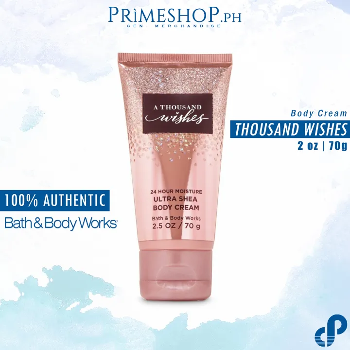 Bath & Body Works A Thousand Wishes Body Cream Lazada PH