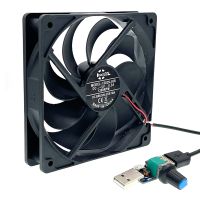 ◈✥ 120mm Mini USB Cooling FanRouter Fansfor DIY PC Cooler TV Box Wireless PlaystationSilent Quiet DC 5V 120X120X25mm W/