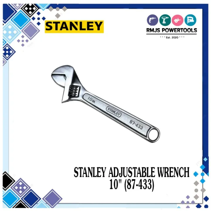 Stanley Adjustable Wrench 10 87 433 Lazada Ph