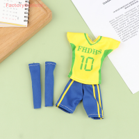 FactoryOutlete?Cheap? 1/6ชุดกีฬาแฟนตุ๊กตาชุดฟุตบอล JERSEY Sportswear Dress UP Toys