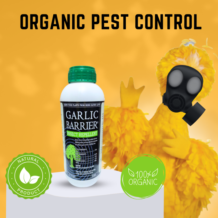 GARLIC BARRIER INSECT REPELLENT NATURAL AND ORGANIC PEST CONTROL
