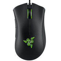 Razer-Deathadder Essential เมาส์แบบมีสาย Sensitive Quick Response Ergonomic 6400DPI เมาส์สำหรับเล่นเกมขวามือสำหรับเดสก์ท็อปพีซีเมาส์ Plug