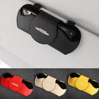 For Mini Cooper Works JCW R56 R57 R58 R59 R61 F54 Car Sunglasses Holder Multi-function Glasses Clip Bill Clip Car accessories Eyewear case