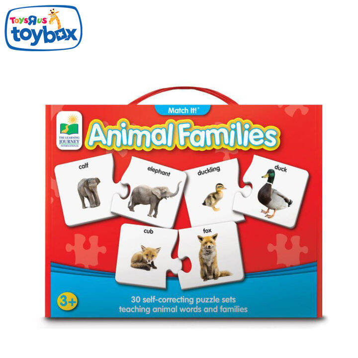 Learning Journey Match It Animal Families | Lazada PH