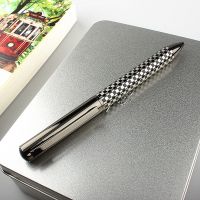 HIGH QUALITY metal ball pen Gun gray Drawing pattern BALLPOINT PEN School Student Office Gifts Stationery Pens