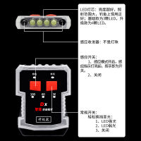 LED ตกปลาพลาสติกกลางแจ้ง USB ไฟหน้าอัจฉริยะ   โรงงานส่งเสริมการขายไฟปีกหมวกมินิ   ไฟจับเซ็นเซอร์ตกปลากลางคืน