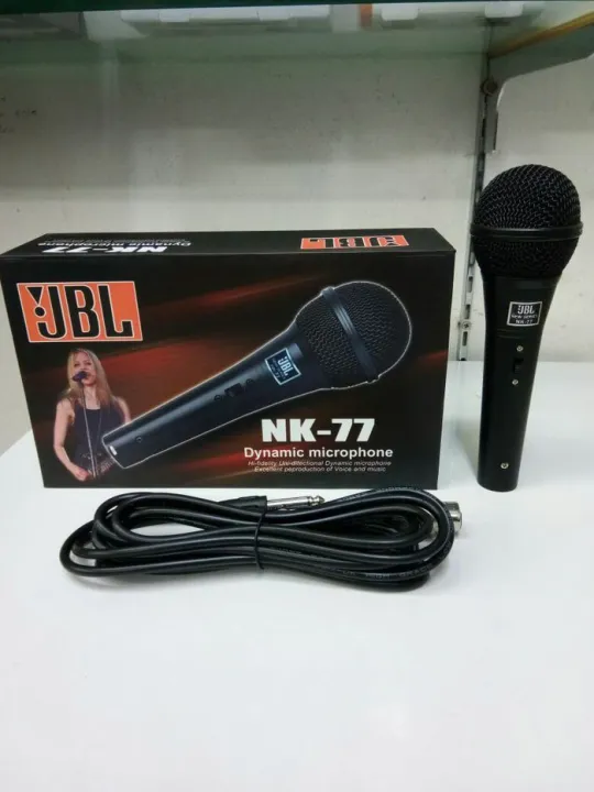 JBL Microphone Kabel NK77 Mic Super Body Besi dilengkapi koper