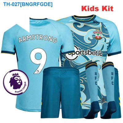 ❦ 2022 2023 Southampton away Kids Kit Football Shirt with EPL Patch sock ARMSTRONG ARMSTRONG