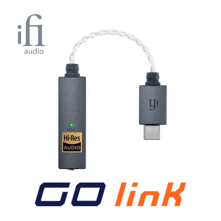 ifi-go-link-ดองเกิลเครื่องขยายเสียง-dac-หูฟังแบบพกพา-usb-สมดุลช่วงไดนามิกเพิ่มประสิทธิภาพการถอดรหัสความเพี้ยนของฮาร์มอนิกทั้งหมด