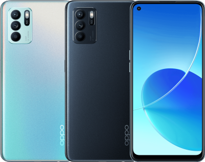 OPPO Reno 6 Z 5G หน่วยความจำ RAM 8 GB  ROM 128 GB โทรศัพท์มือถือ มือถือ ออปโป้ โทรศัพท์oppo โทรศัพท์ แบตเตอรี่ 4,310 mAh ชาร์จไว 33W  64 MP + 8MP (Ultrawide) + 2MP กล้องหน้า 32M