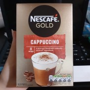 Nescafe GOLD CAPPUCCINO Hộp 124g 8 15,5g