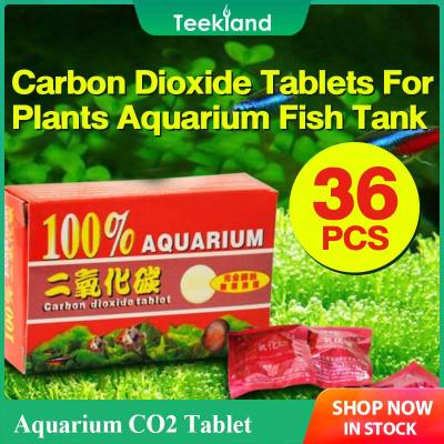 Teekland Aquarium คาร์บอนไดออกไซด์แท็บเล็ตสำหรับพืช Aquarium Tank Diffuser Plant Aquarium อุปกรณ์เสริม
