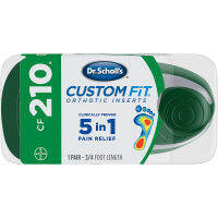 Dr. Scholls Custom Fit Orthotic Inserts, Cf 210