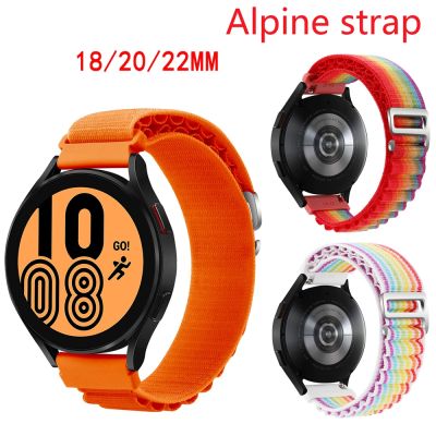 gdfhfj 22MM Nylon Alpine Loop Strap TicWatch Pro 3 Ultra GPS Smart Watch Band Quick Release Bracelets For TicWatch Pro S 2022 Correa