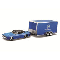 Maisto 1:64 1969 DODGE CHARGER RT CAR TRAILER Design Tow &amp; Go die-cast precision model car Model collection gift