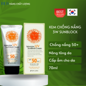 Kem chống nắng cực mạnh Hàn Quốc 3WC chống UV50 PA