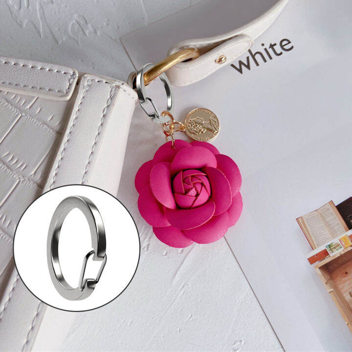 Key Fob Clip Stainless Steel Key Ring Stainless Steel Carabiner