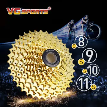 Ultralight Gold Mountain Bike Cassette Freewheel 8 9 10 Speed 32T