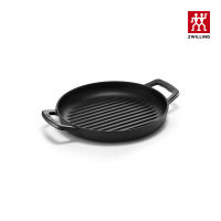 ZWILLING DragonDragon Cast Iron Series Binaural Baking Pan26Fry Pan Barbecue Kebabs Frying Pan