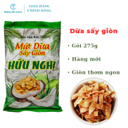 275g Mứt dừa khô sấy giòn Hữu Nghị - Đặc sản Bến Tre