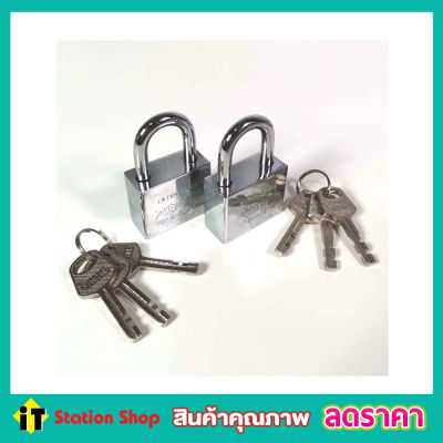 AIO Key lock กุญแจล็อคอเนกประสงค์สแตนเลส ไซด์ 40mm ชุดกุญแจ กุญแจ กุญแจล็อคประตู แม่กุญแจล็อค กุญแจล็อค ชุดกุญแจบ้าน วัสดุสแตนเลส 304
