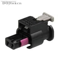 ⊙✧ 1/5/10/20/50/Sets 2 Pin For VW Audi Impact Sensor Black Female Connector Waterproof Plug 4F0973702 0-2112986-1 1-1718643-1